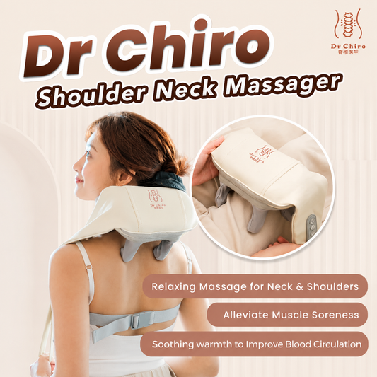 Dr Chiro LuxeComfort Shoulder Neck Massager